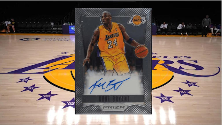 Kobe Bryant PSA 10 Prizm auto sets new record with recent sale