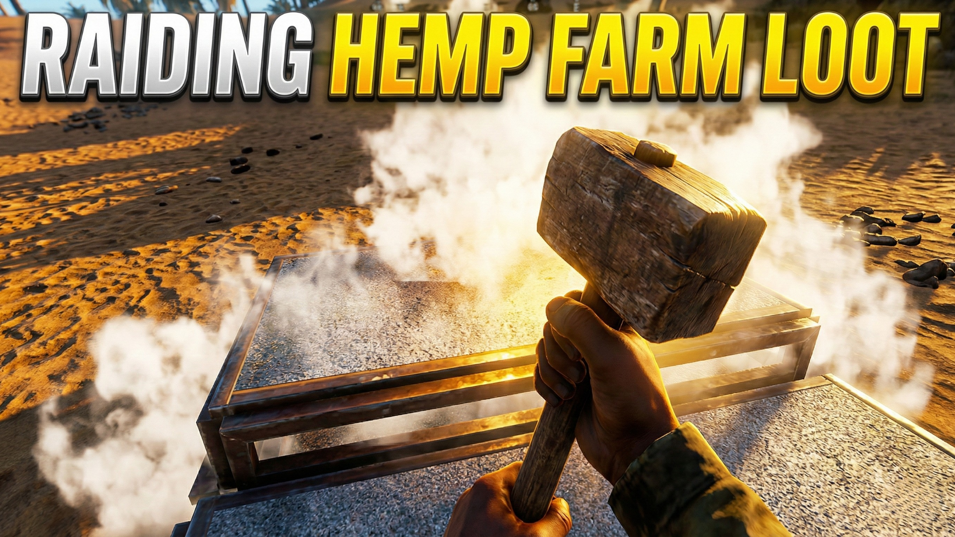 Hemp farm raid surprise: Jackpot of rockets found
