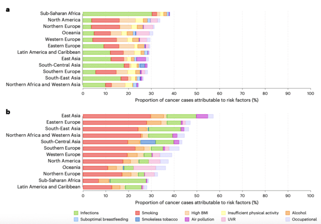 Most preventable cancers are linked to just two lifestyle habits