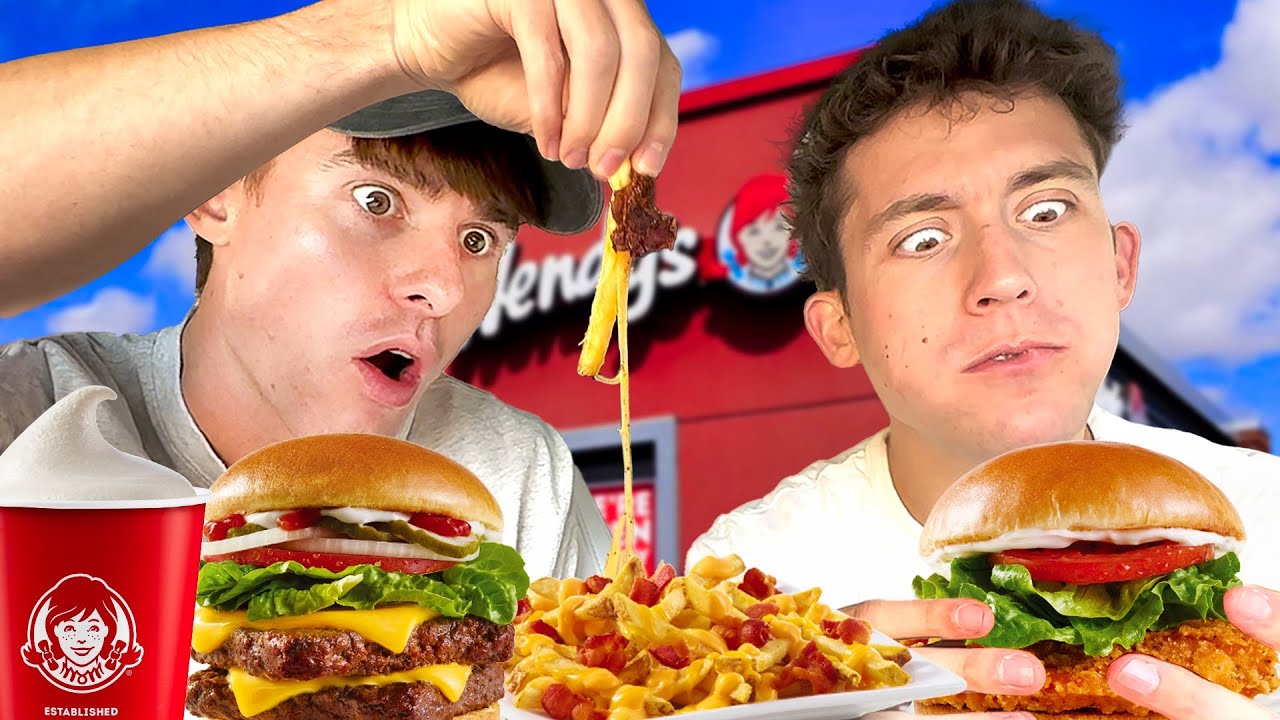 Trying Wendy's in London for the first time: UK vs US fast food!