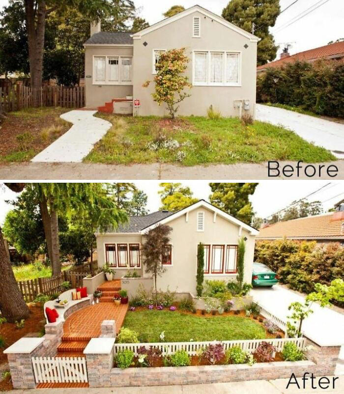 87 before-and-after makeover ideas that completely changed the vibe of ...
