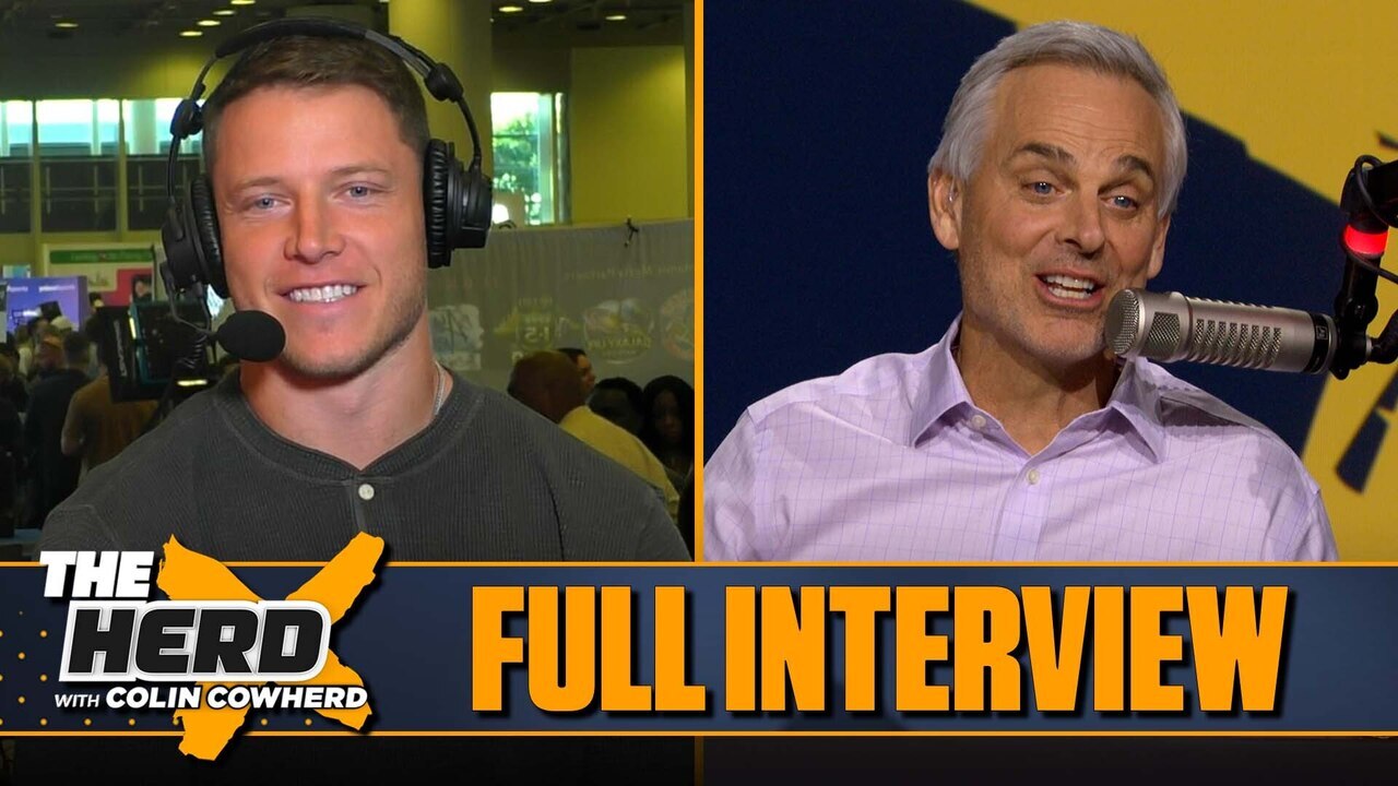 Christian McCaffrey on Patriots vs. Seahawks, Brock Purdy’s development | Full interview | The Herd