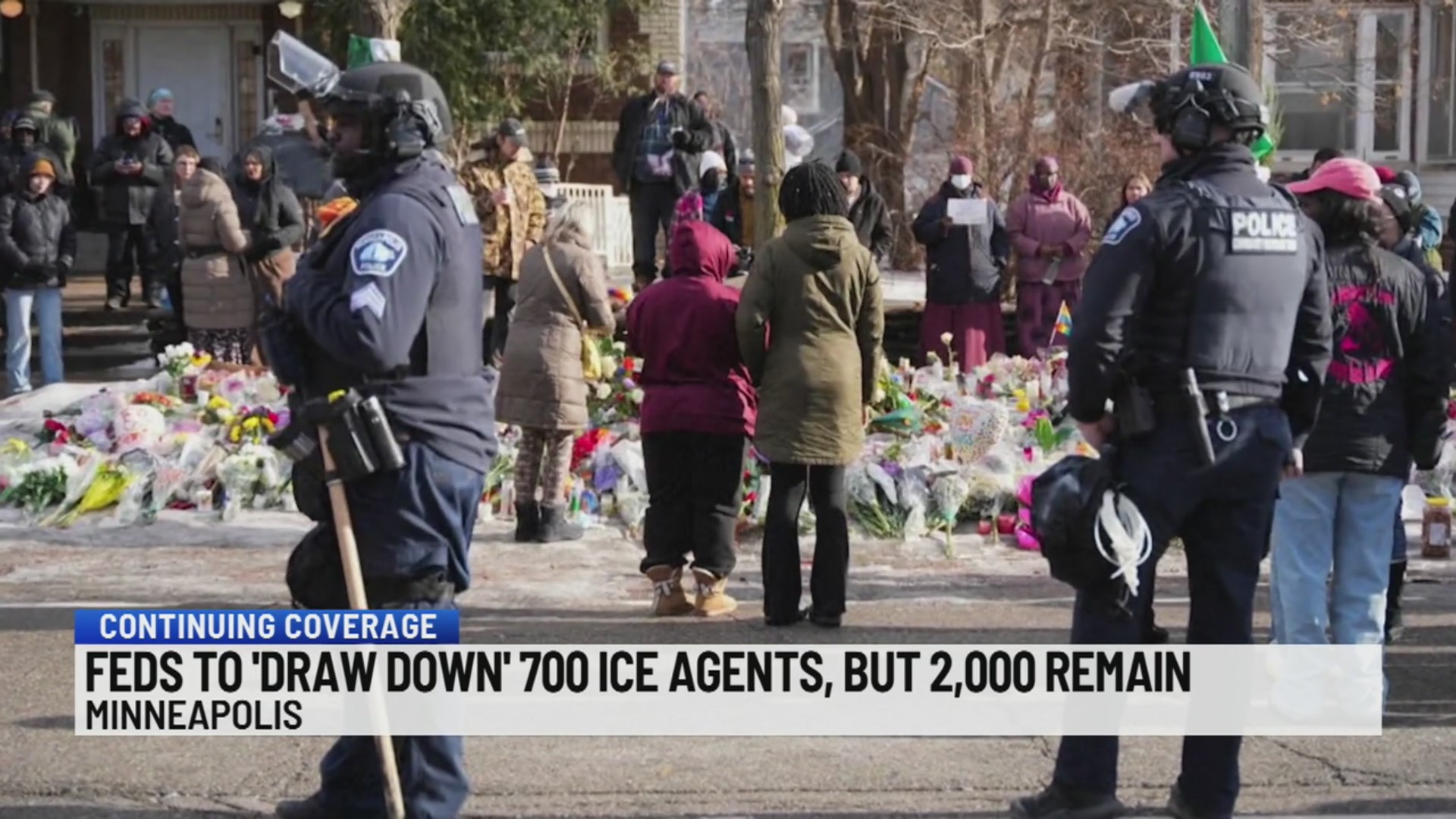 Feds to draw down ICE agents in Minnesota