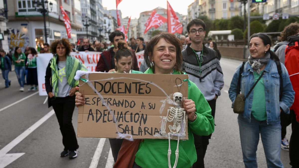Los docentes cántabros anuncian una nueva oleada de movilizaciones por ...