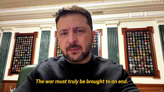 Zelensky says talks must lead to peace and Russia must not be rewarded ...