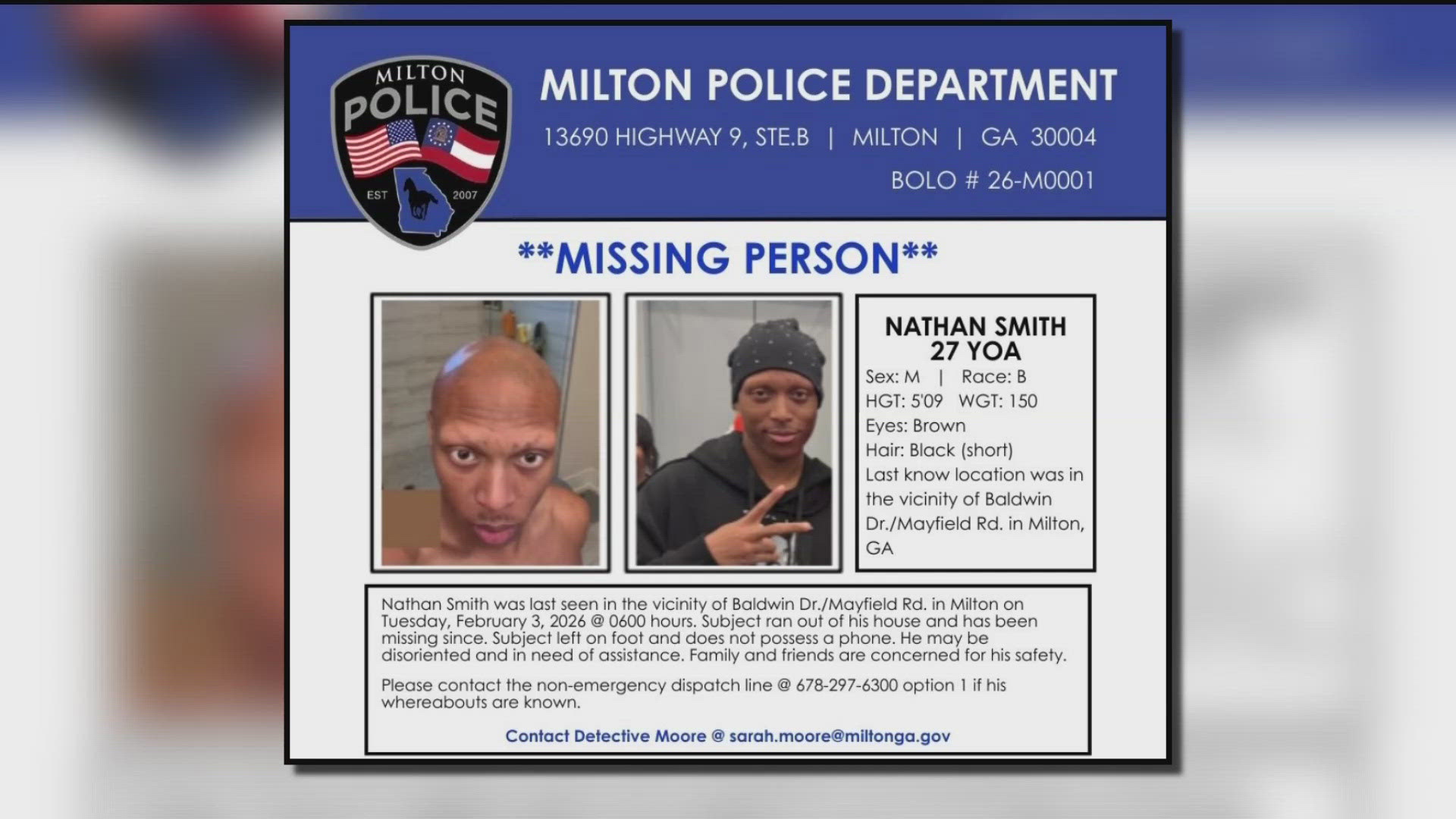 Search underway in Milton for Atlanta rapper Lil Jon's son