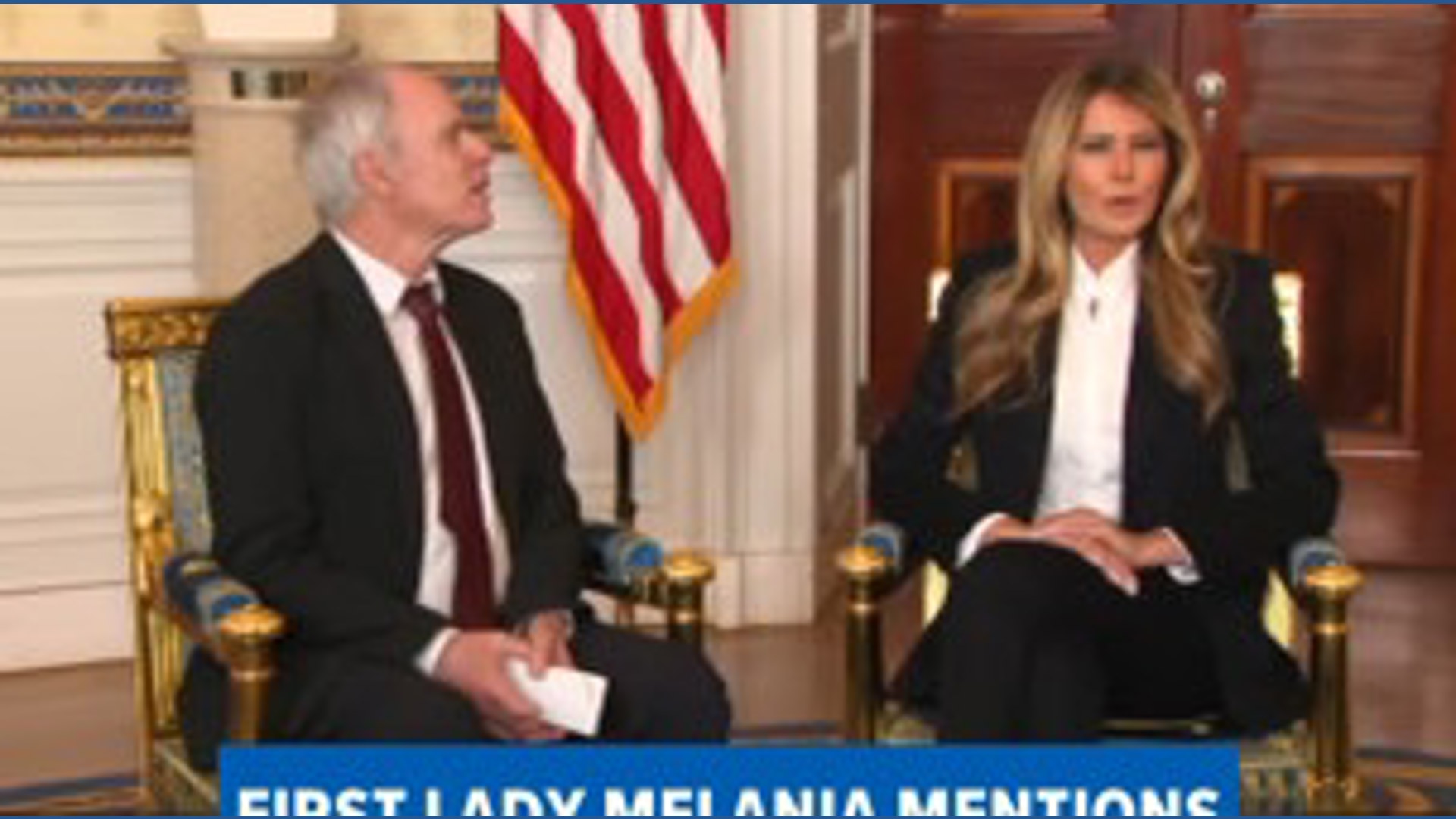 Melania Trump references documentary at White House event with former ...
