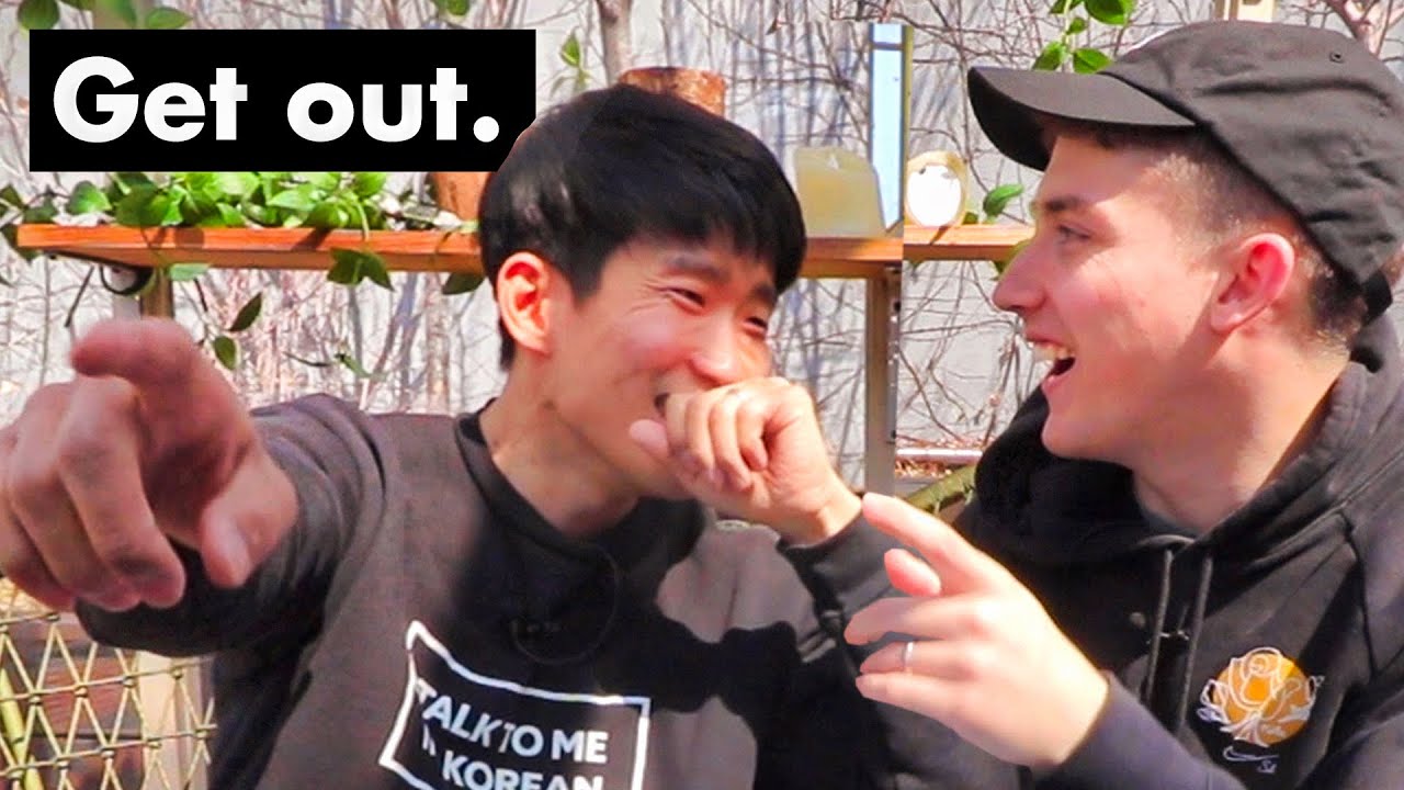 Learning Korean with laughs: Ollie & Hyunwoo take on beginner grammar!