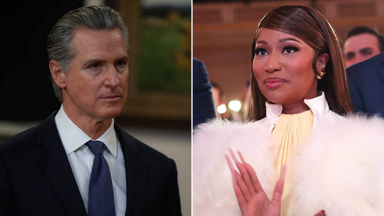 Nicki Minaj accuses California Gov. Newsom of 
