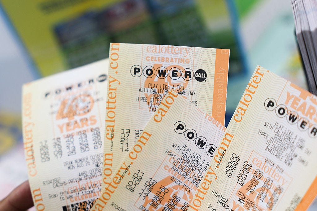 Powerball numbers last night. 3 tickets win Match 5 prizes in February