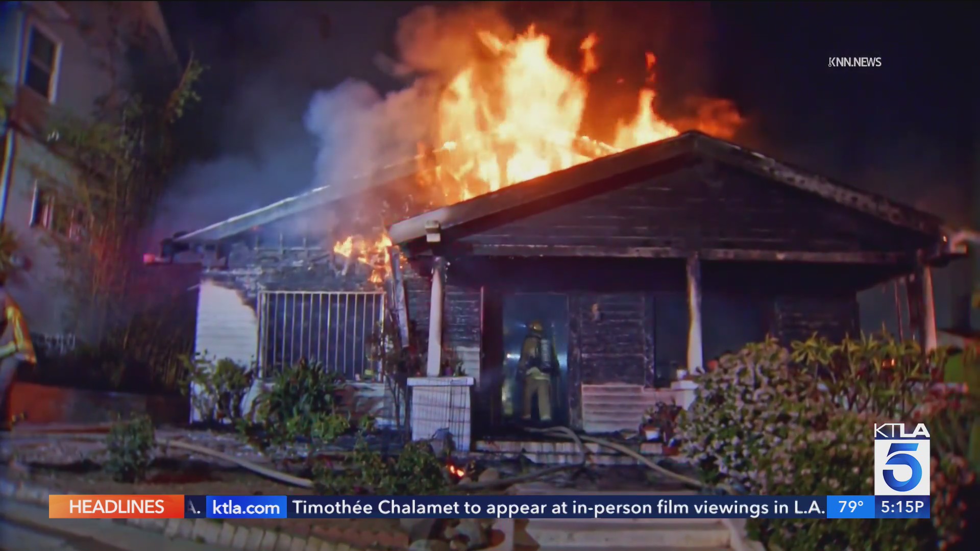 2 killed in Hollywood house fire