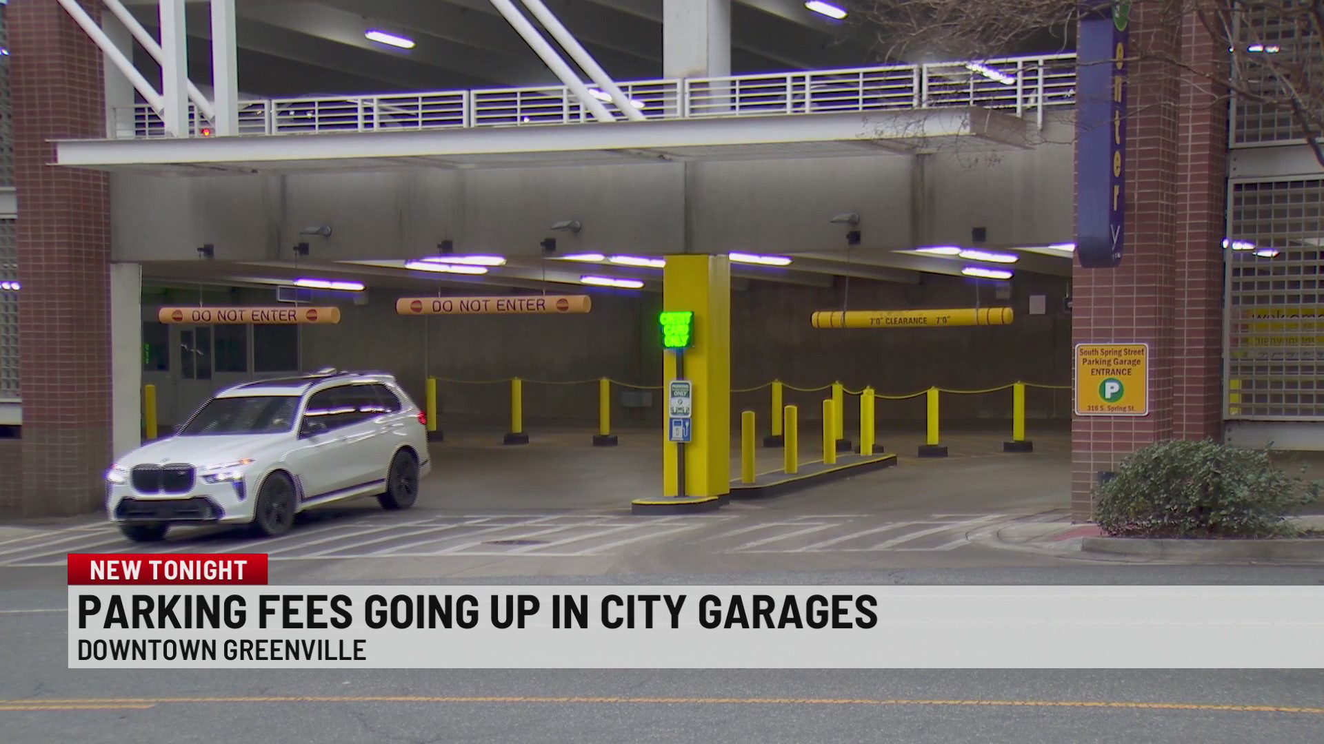 Greenville extends free parking hours, updates rates