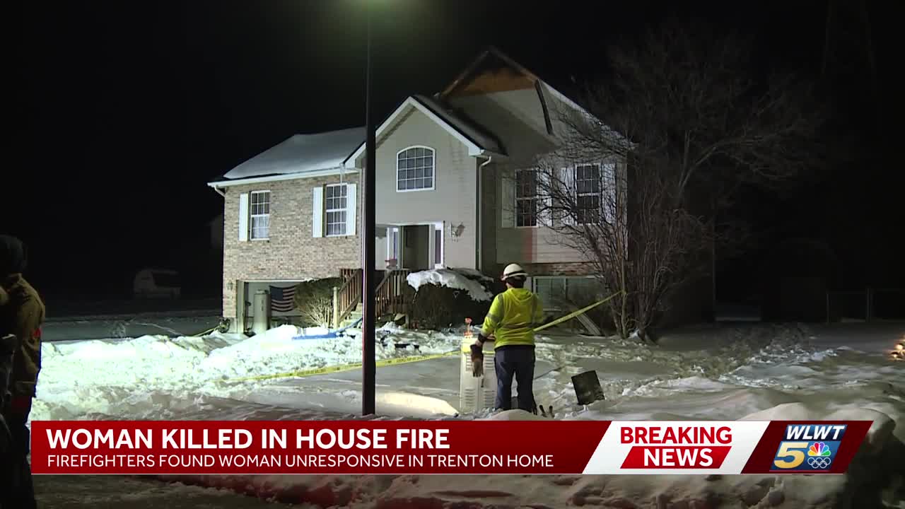 Officials: Woman dead after massive fire at Trenton house, 2 ...