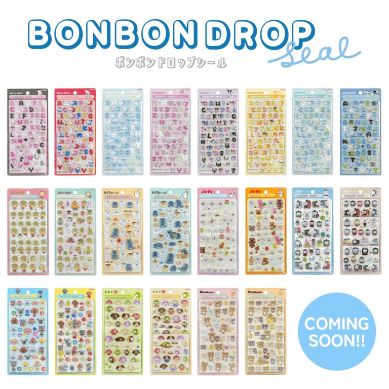 人気沸騰の「ボンボンドロップシール」新作22商品が発表! お茶犬
