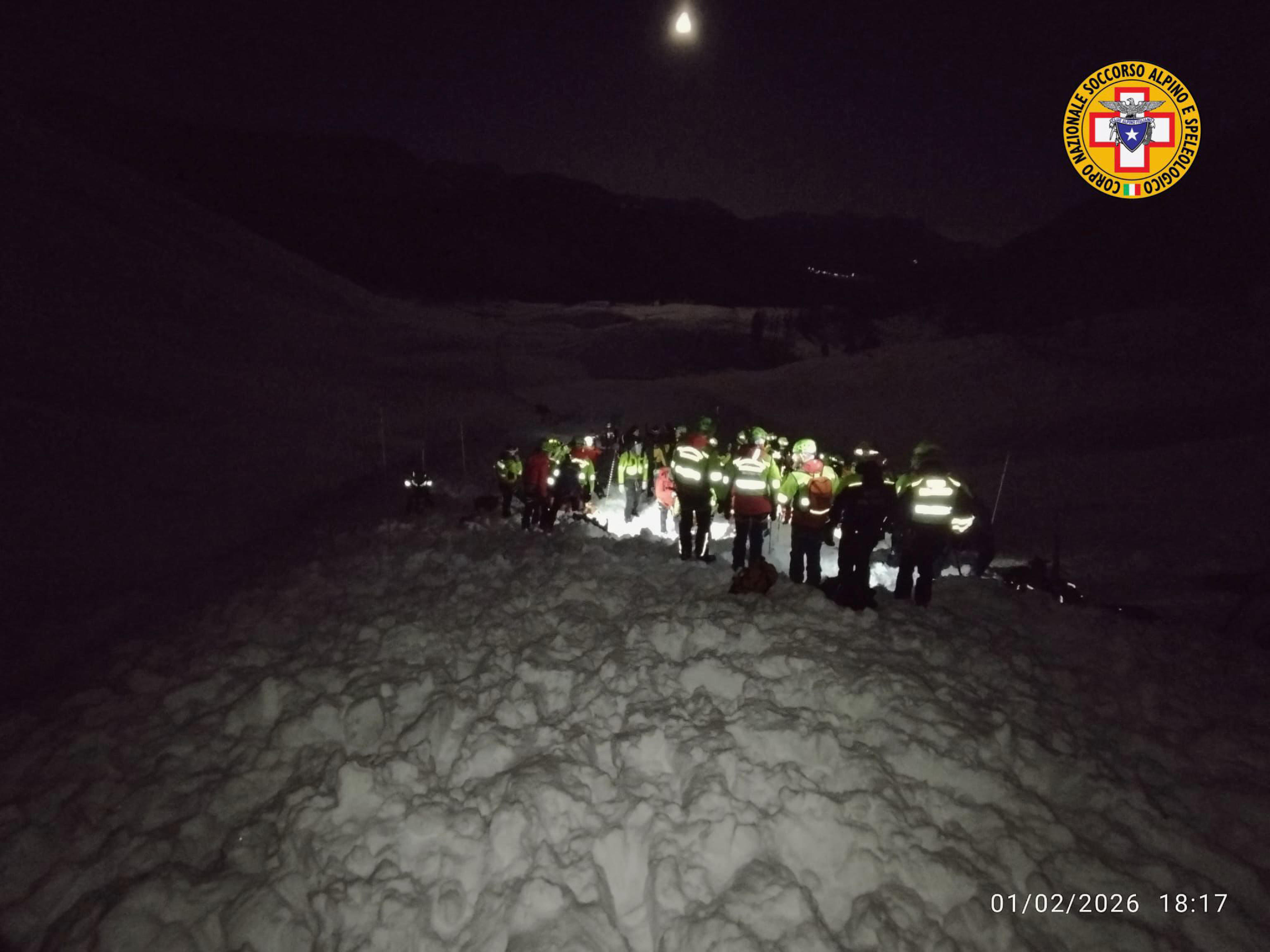 Morto il giovane travolto da una valanga in Friuli