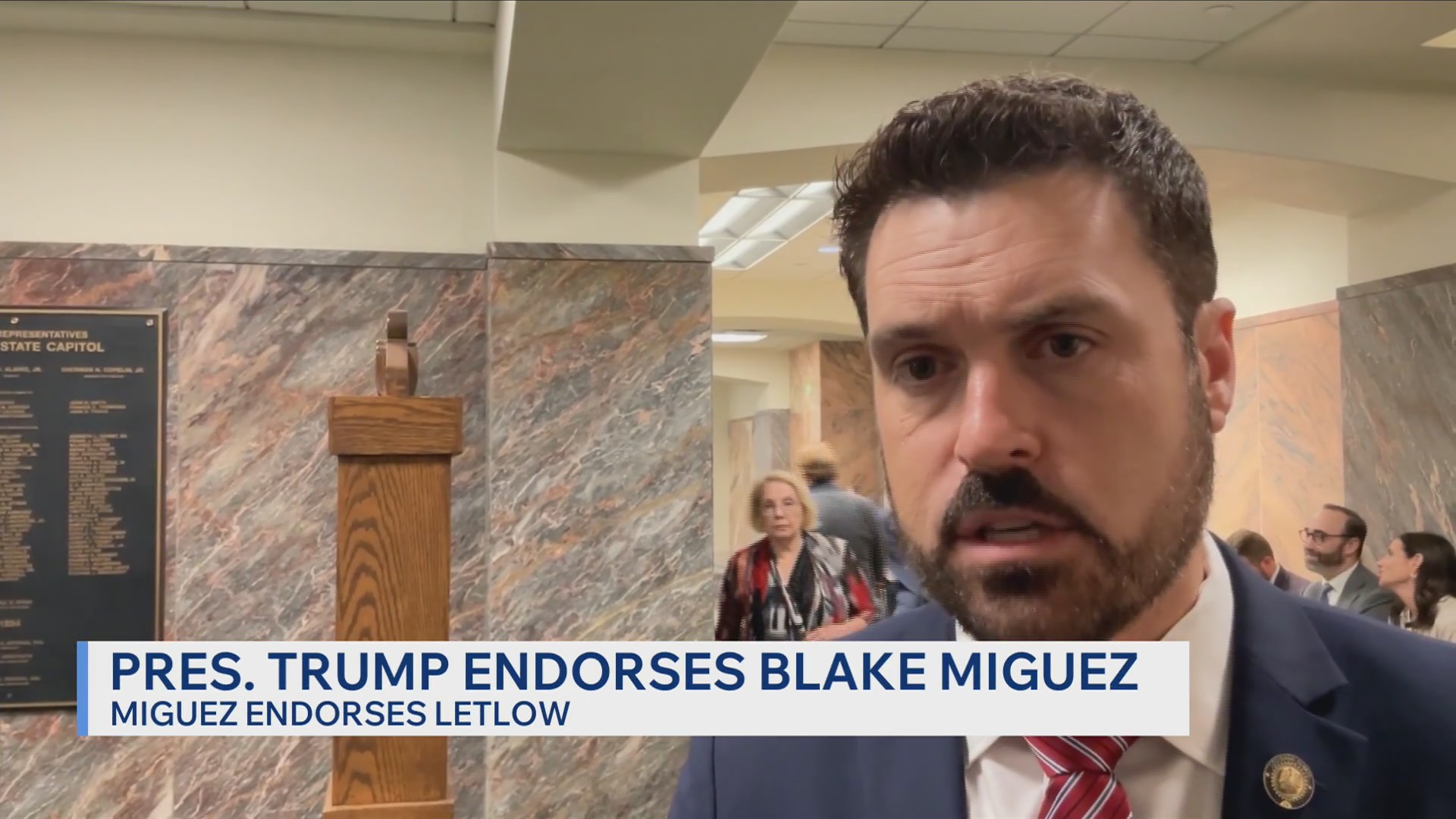 President Donald Trump endorses Louisiana Senator Blake Miguez for 5th ...