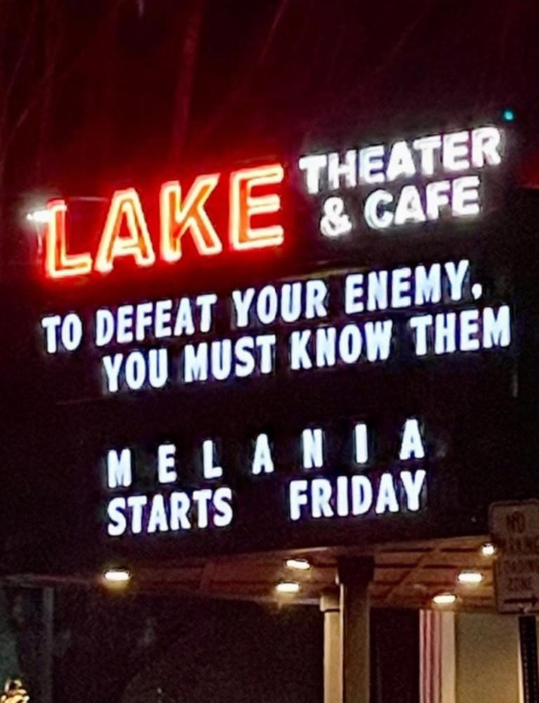 Amazon pulls ‘Melania’ documentary from Oregon theater after marquee ...