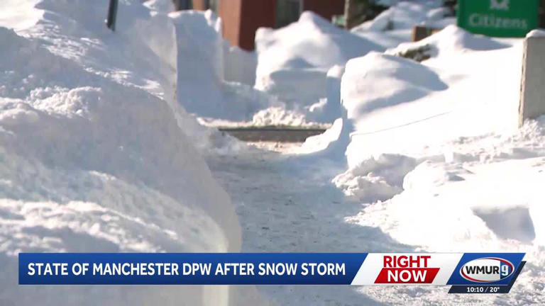 Manchester DPW crews work long hours due to storm amid staffing shortages