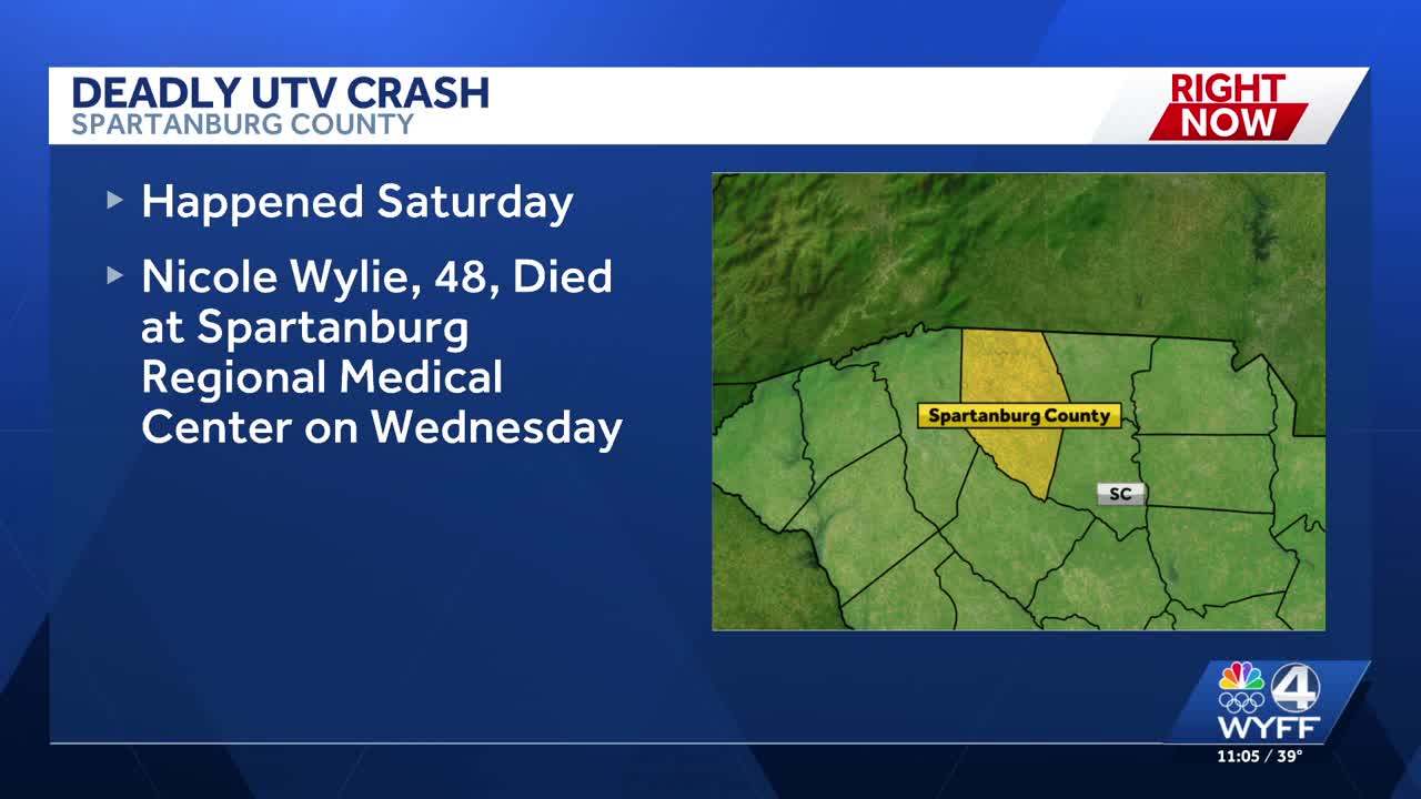 Upstate woman dies days after UTV crash, coroner says