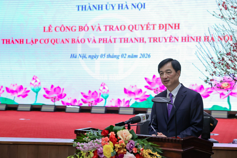 Chính thức bổ nhiệm lãnh đạo Cơ quan Báo và Phát thanh Truyền hình Hà Nội