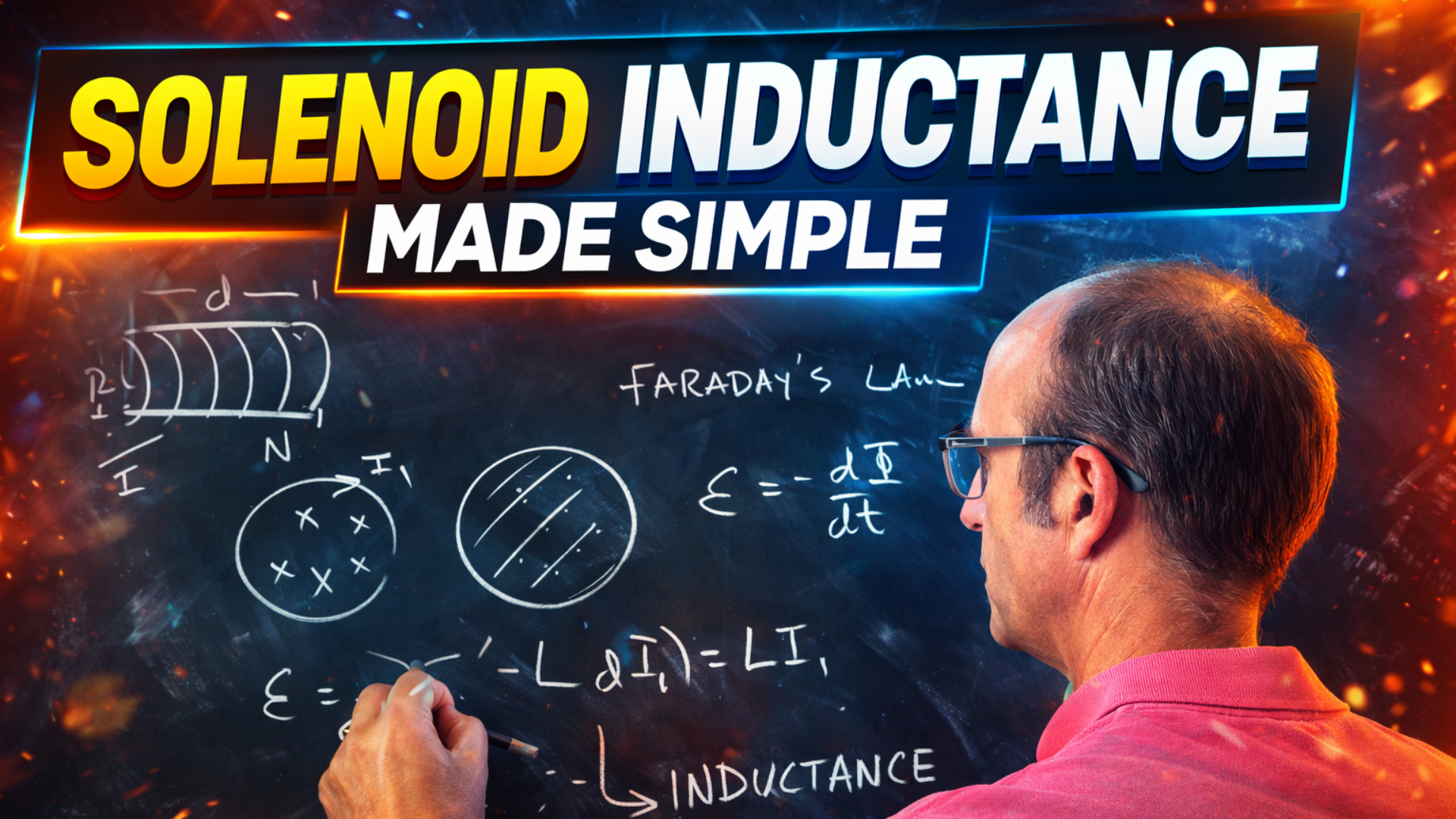 Mastering electrodynamics: Finding solenoid inductance