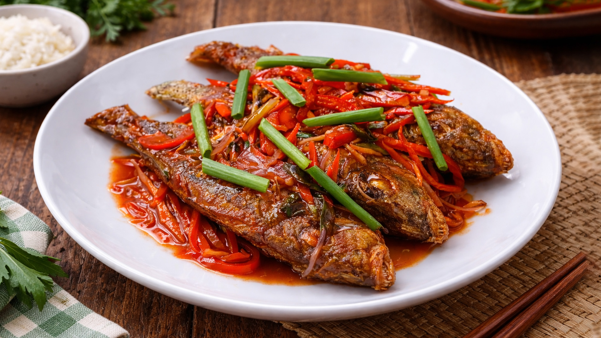 This fish escabeche brings big flavor