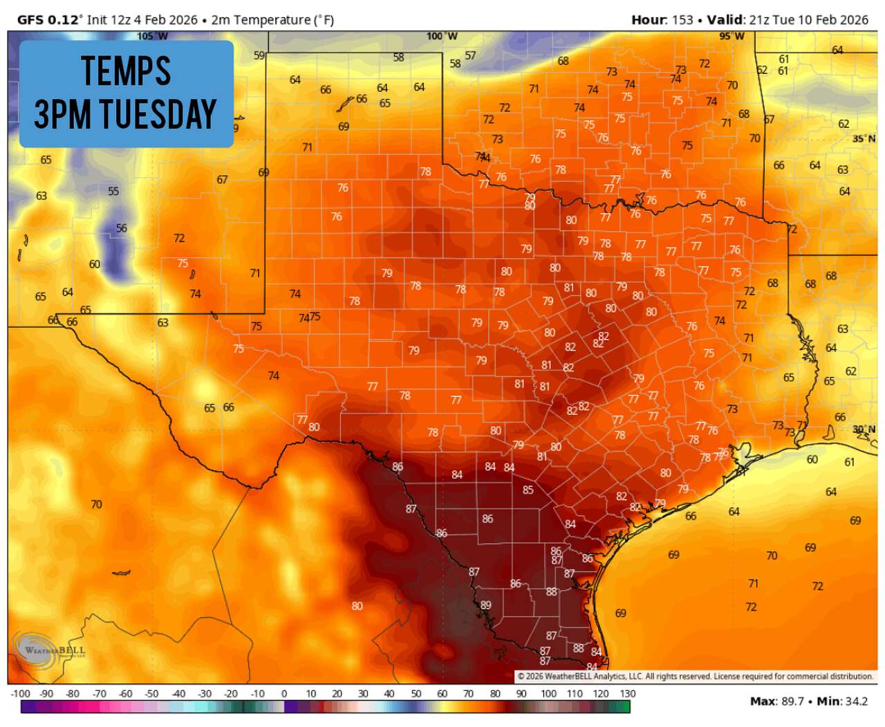 Is winter already over? Here's when South Texas temperatures could ...