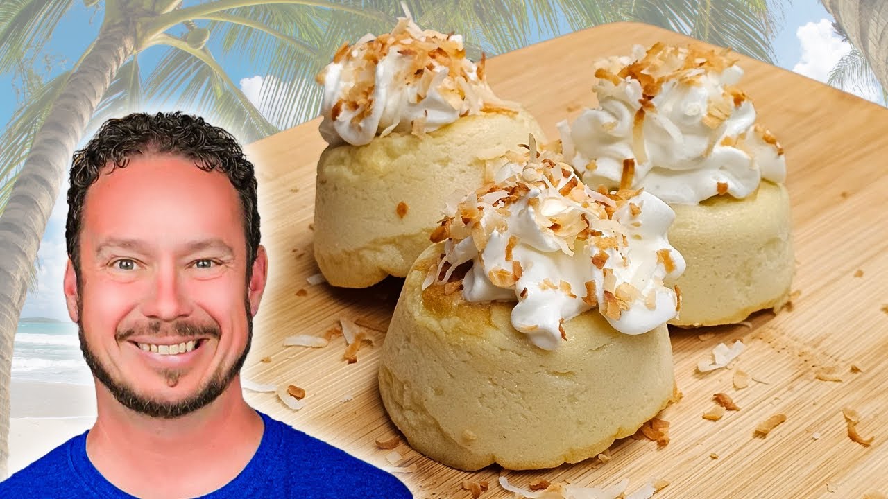 Low carb coconut cream pie bites you won’t believe are keto