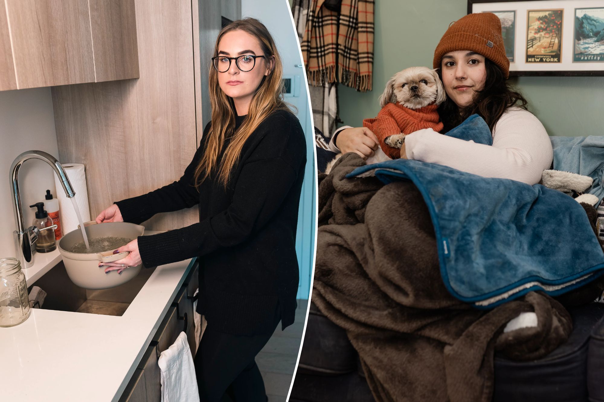 Tens of thousands New Yorkers left without heat as temperatures drop to ...