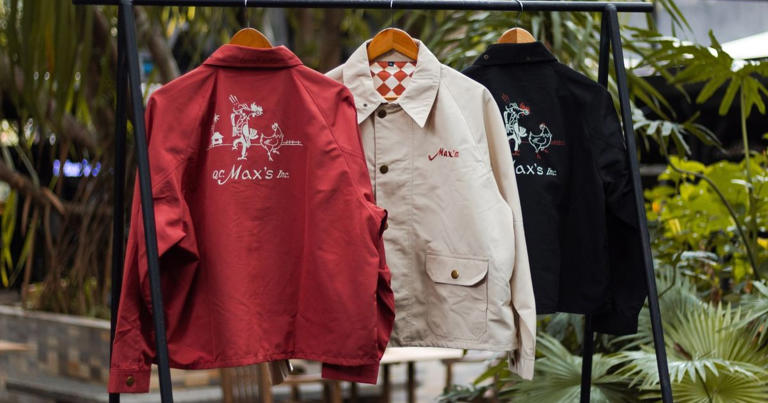 Max’s Restaurant's rain jackets are the new must-have merch