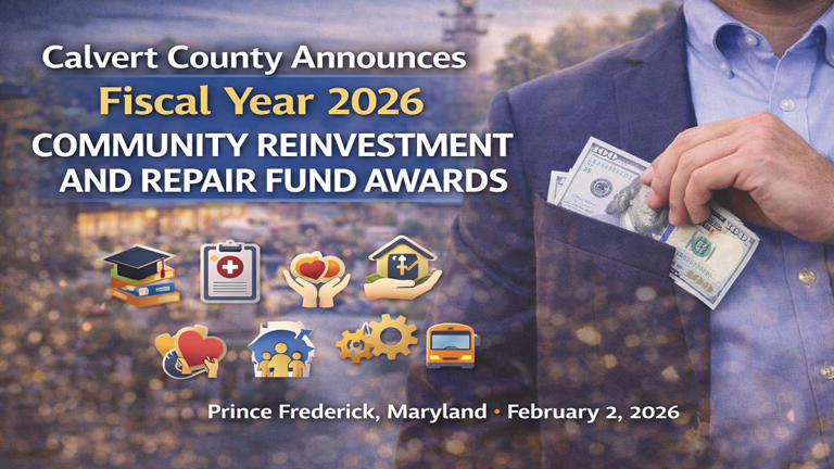 Calvert awards $547K in community grants for FY26