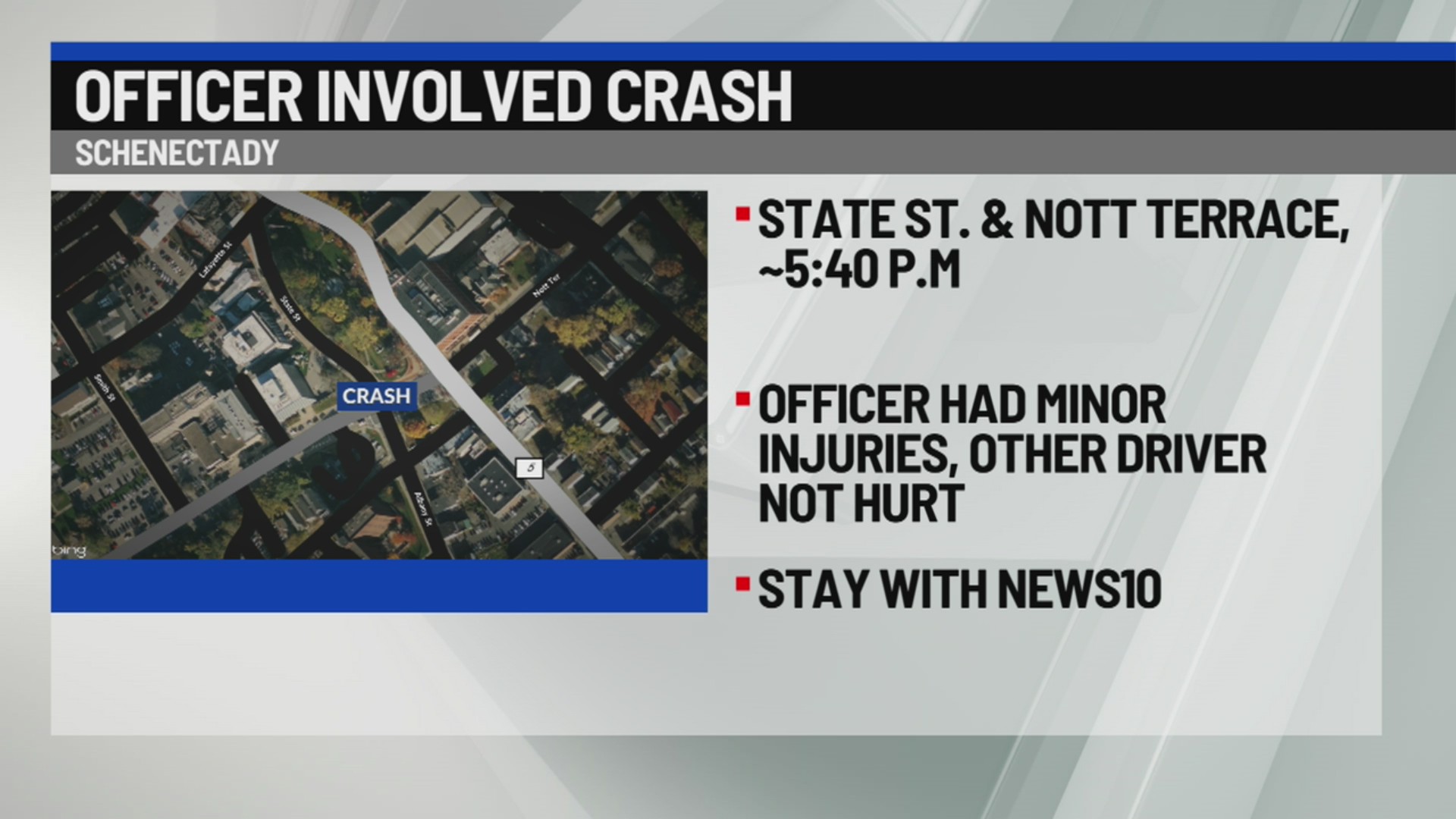Officer involved crash under investigation
