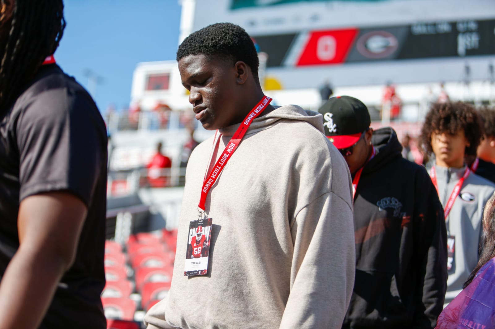 Rivals300 O-lineman Timi Aliu talks about recent visit with Kirby Smart