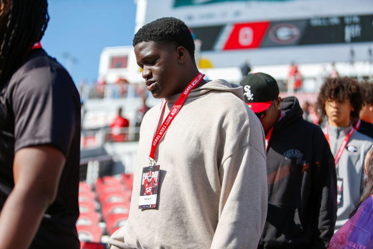 Rivals300 O-lineman Timi Aliu talks about recent visit with Kirby Smart