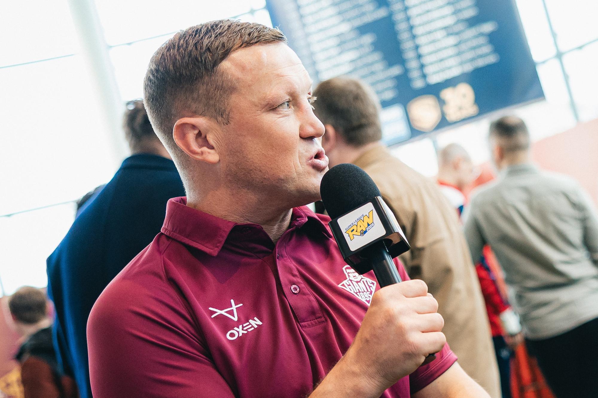 Huddersfield Giants boss Luke Robinson explains Niall Evalds and Adam ...