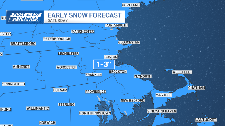 This weekend could bring snow, plus coldest day of the season