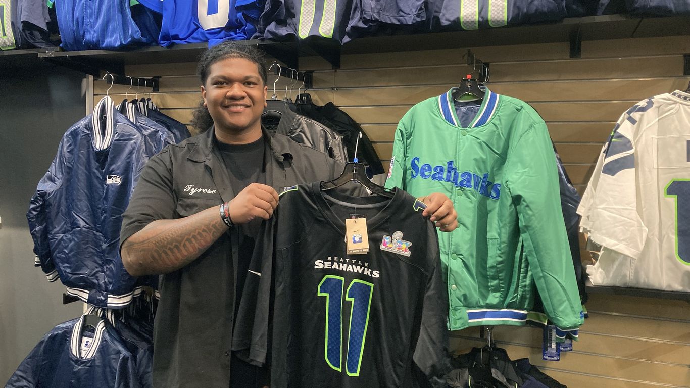Seattle store rebounds after $50K Seahawks jersey theft