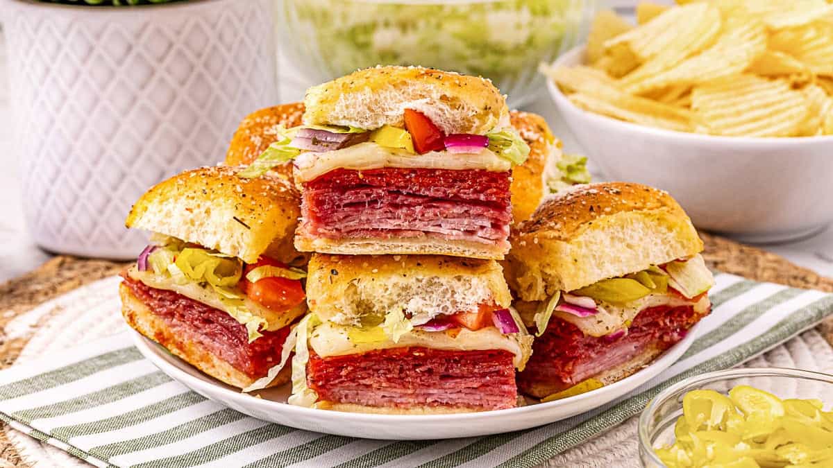 9 game day sliders that disappear faster than the wings