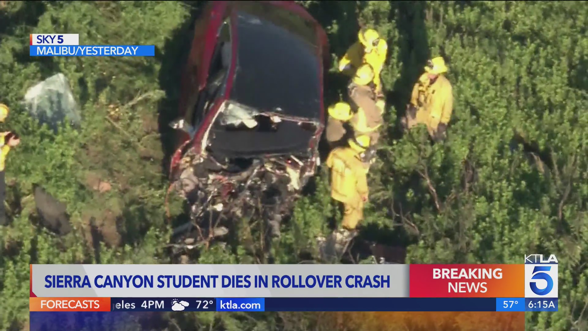 Sierra Canyon School student identified as driver killed in Malibu crash