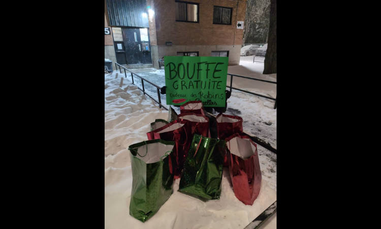 'Băng Robin Hood' cướp thực phẩm chia cho người nghèo ở Canada