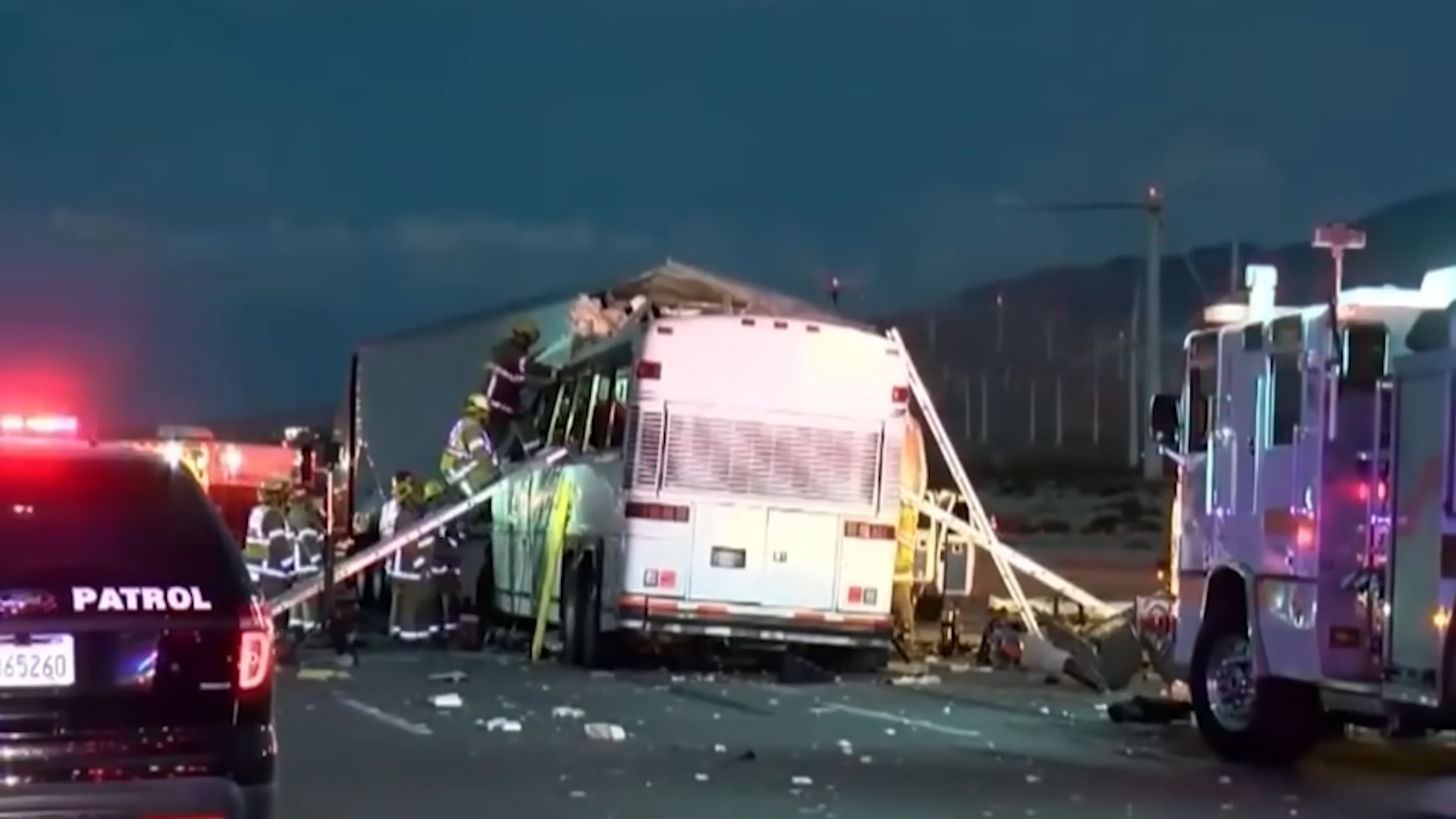 A casino trip ended at 67 mph - no one hit the brakes