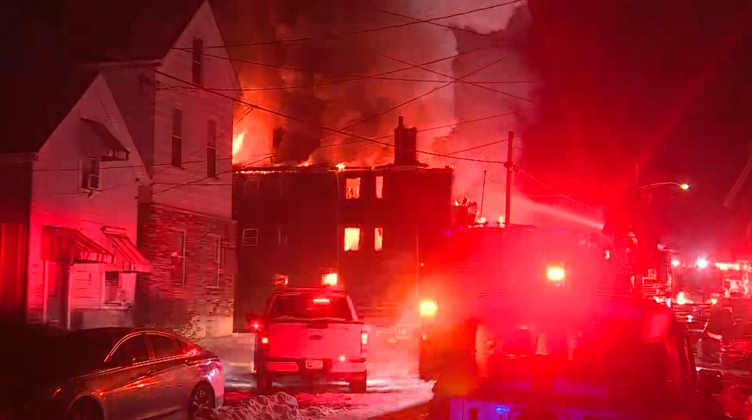 No injuries reported after fire overnight at vacant Elmwood Place home