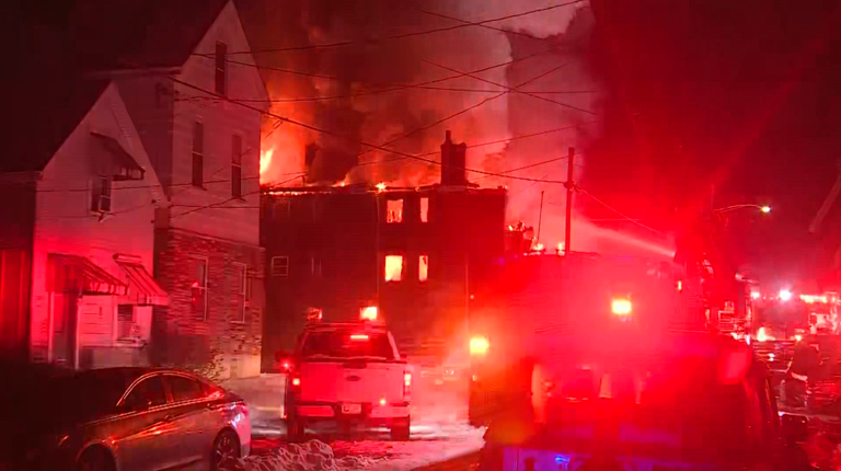 No injuries reported after fire overnight at vacant Elmwood Place home