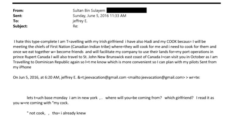 First reading: Where and how Canada shows up in the Epstein files