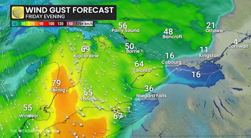 Snow, wind, and plunging temperatures to impact Ontario travel Friday