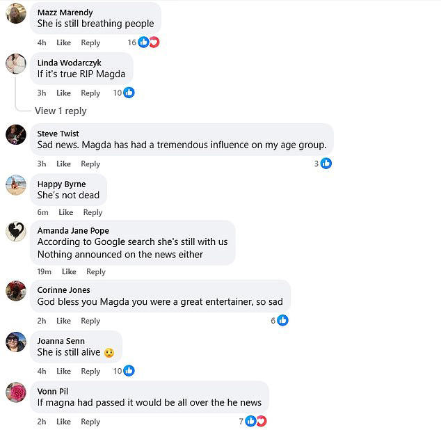 Magda Szubanski target of cruel online death hoax