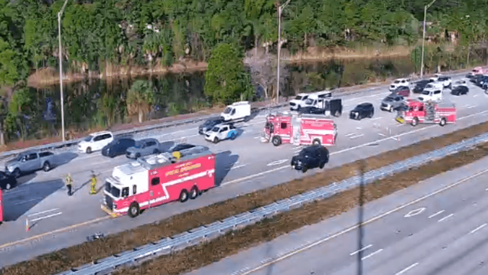 Lanes reopen after crash on I-95 South in Palm Beach County