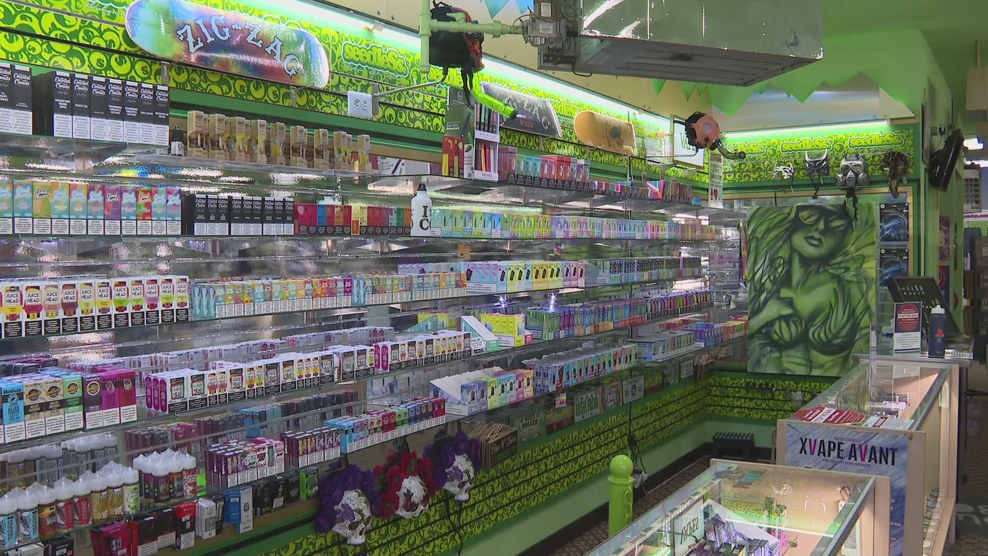 Vape store owners suing over tobacco flavor ban