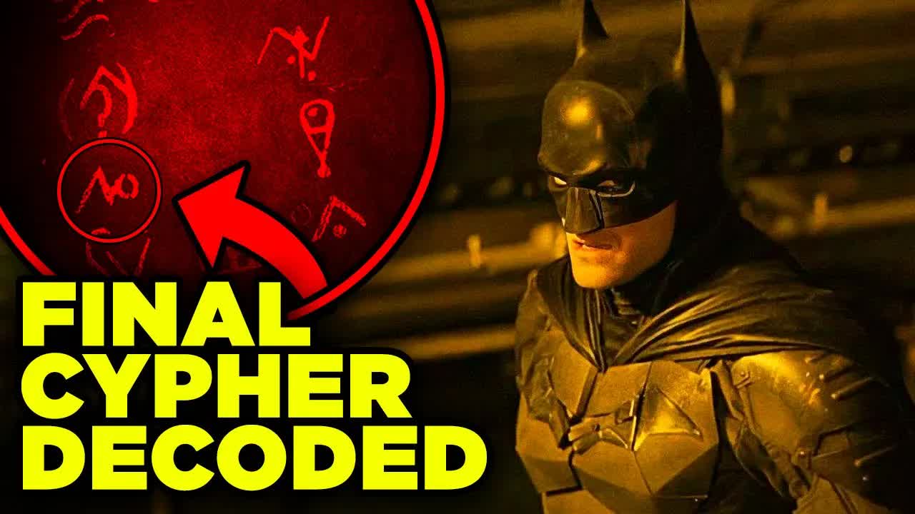 The Batman Riddler cypher fully decoded! (Final clue)