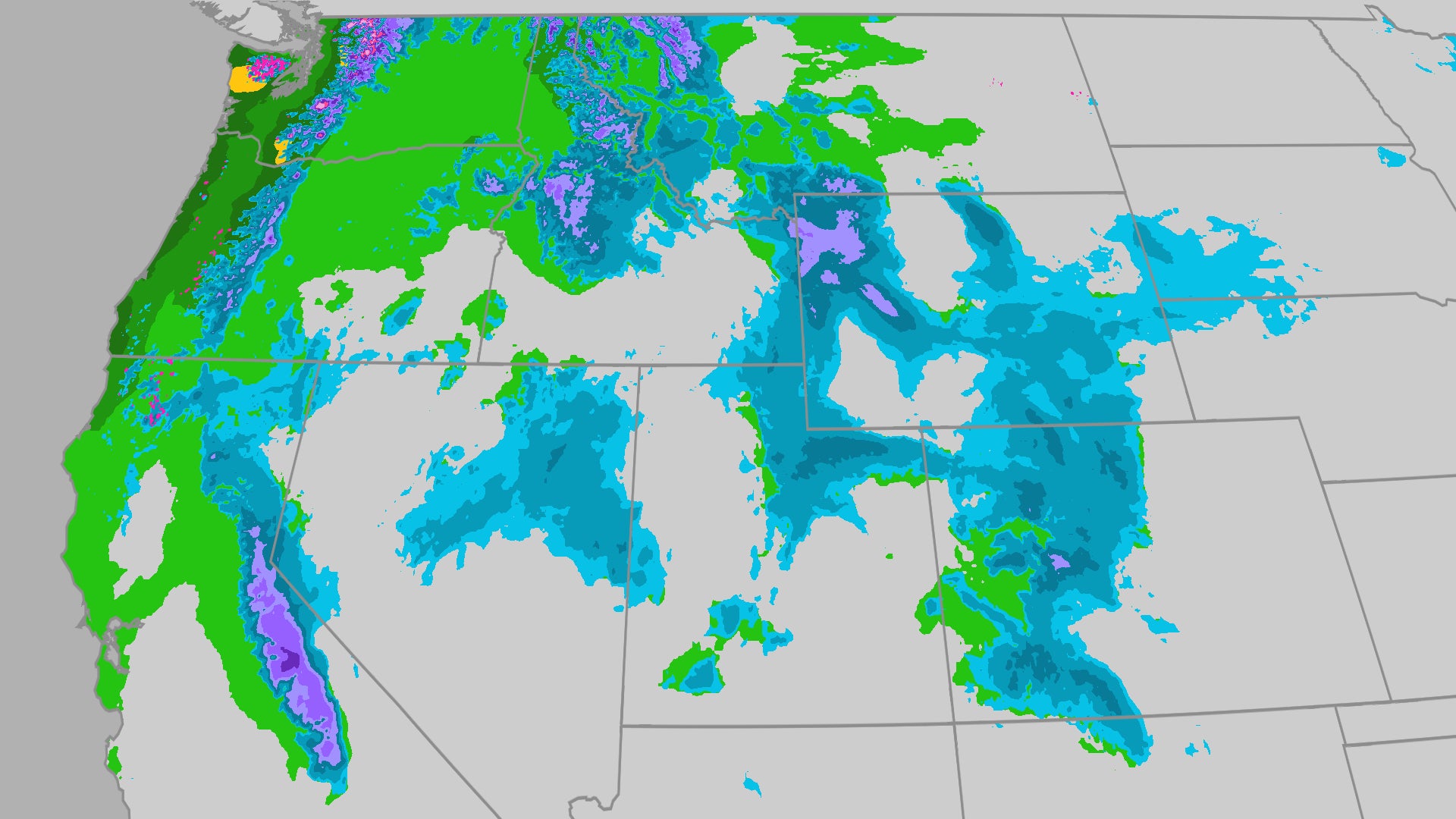 Pattern change brings much needed rain, snow to West